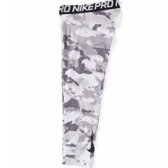 nike camo compression pants